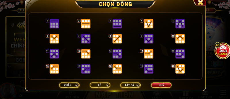 Nổ Hũ Kim Cương tại OK88 – Bùng nổ phần thưởng chỉ với một lần quay 3 Tính năng chọn dòng và mức cược đa dạng