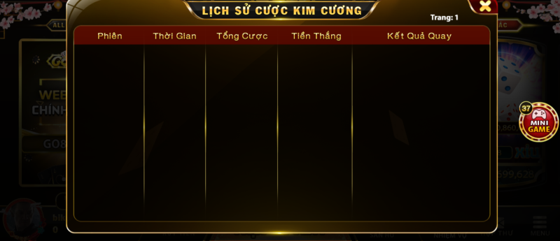 Nổ Hũ Kim Cương tại OK88 – Bùng nổ phần thưởng chỉ với một lần quay 4 Lịch sử cược Nổ Hũ Kim Cương